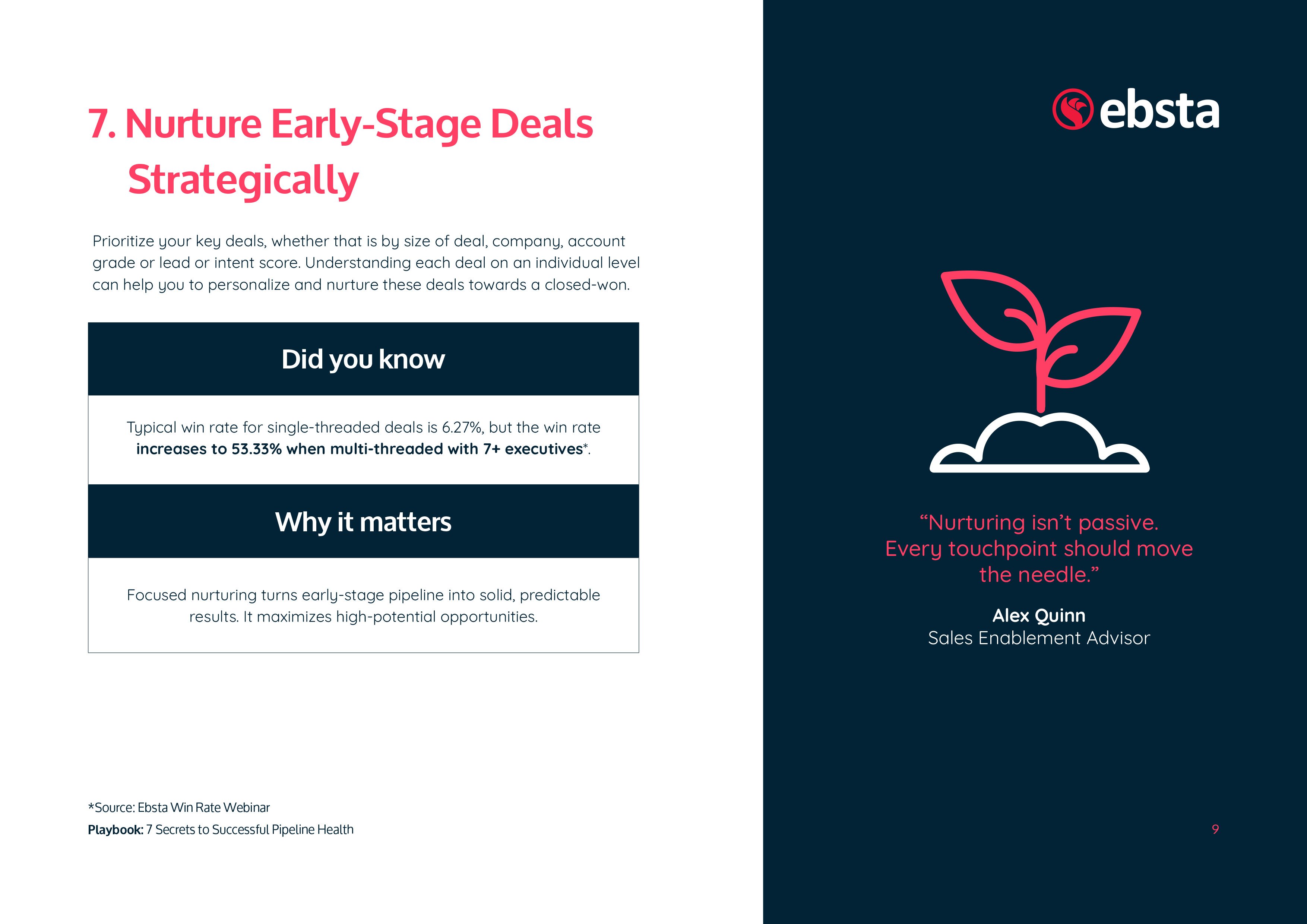 7 secrets to successful pipeline health